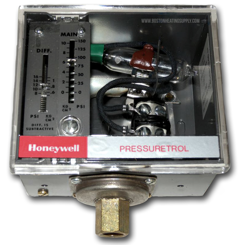 Honeywell L4079B1033 Pressuretrol® Limit Controllers