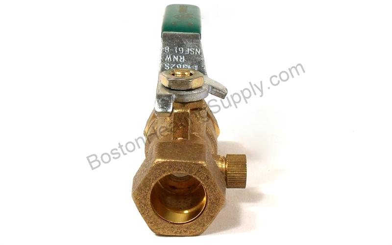 A.Y. McDonald Compression Ball Valve w. Waste