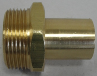 Uponor Brass Manifold Adapter R32 x 3/4" Adapter or 1" Fitting Adapter-A4143275 