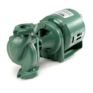 Taco 112-14 In-Line Circulator Pump - Cast Iron, Less Flanges