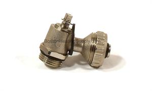 Emmeti 9734R004 Drain Valve Nickel Plated 1/2" with 3/4" Male Connection