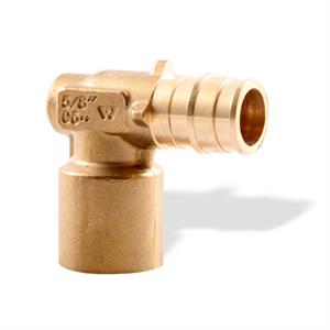 Uponor ProPEX Baseboard Elbow, 5/8" PEX x 3/4" Copper Adapter: Q4386375