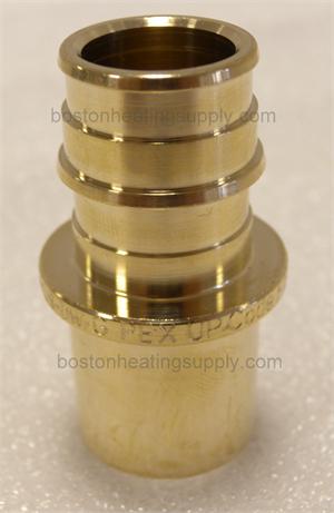 Uponor 3/4" PEX x 3/4" Copper - ProPEX Brass Fitting Adapter: Q4507575