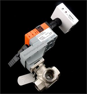 Uponor 3/4" Three-Way Modulating Valve with Control: A9013021