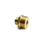 Uponor Threaded Brass Manifold Straight Adapter, R32 x R25: A4143225