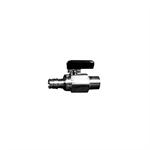 Uponor Ball Valve, R25 Thread x 3/4" Copper Adapter: A5802575