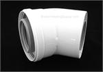 Laars LM-714088810 Commercial 45 Degree Coaxial Elbow