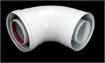 Laars LM-714101510 90 Degree Coaxial Elbow
