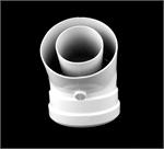 Laars LM-714101610 45 Degree Coaxial Elbow