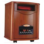 Comfort Furnace 1500-WTX-UV Quartz Infrared Heater - Walnut Finish