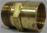 Uponor QS-Style Copper Adapter, R20 x 3/4