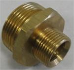 Uponor Threaded Brass Manifold Straight Adapter, R32 x R20: A4143220